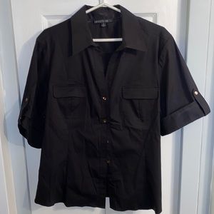 Lafayette 148 Button Down Top